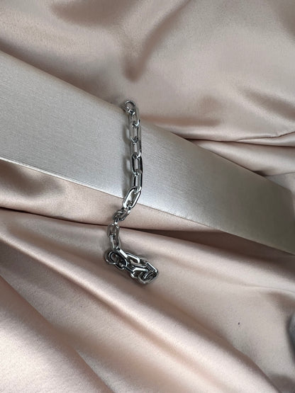 Paper Clip Link Bracelet