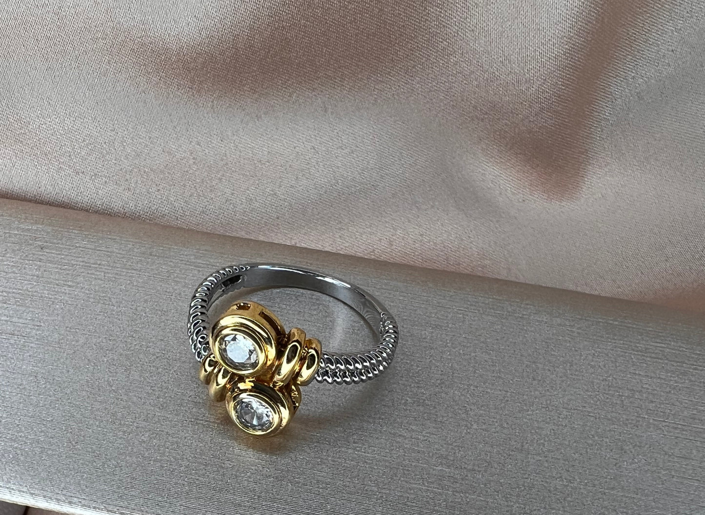 Two-Tone Renaissance Ring