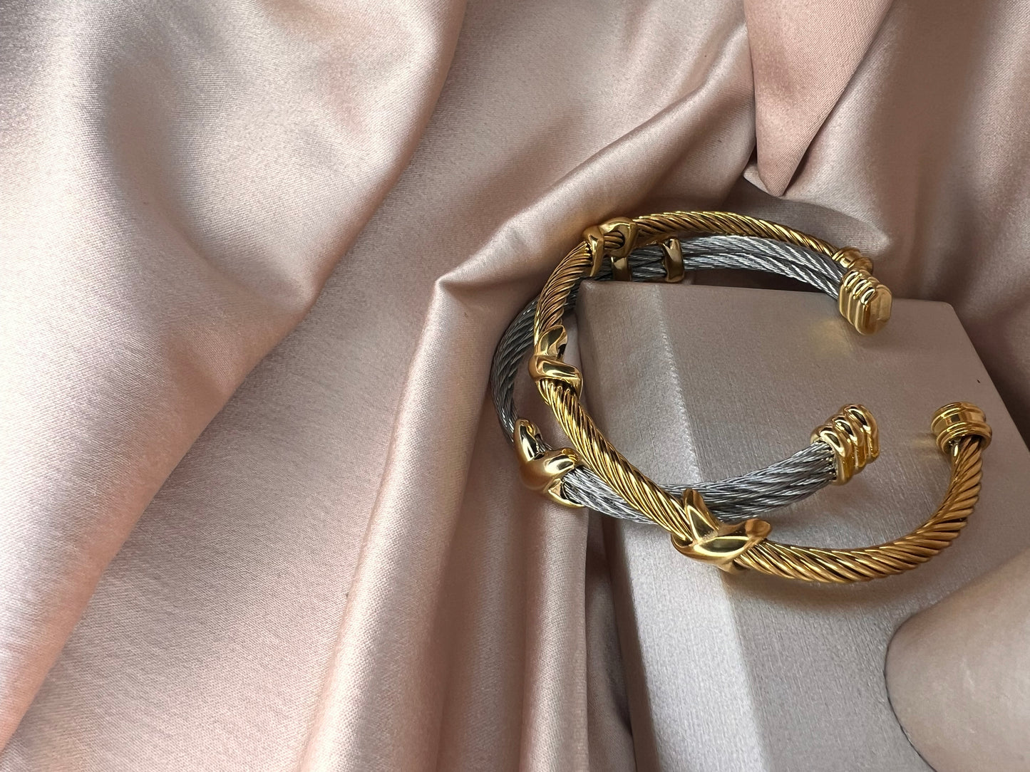Gold Cable Bracelet