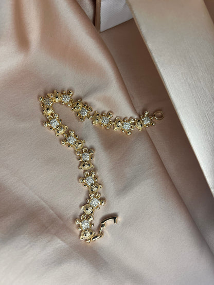 Icy Teddy Bear Bracelet