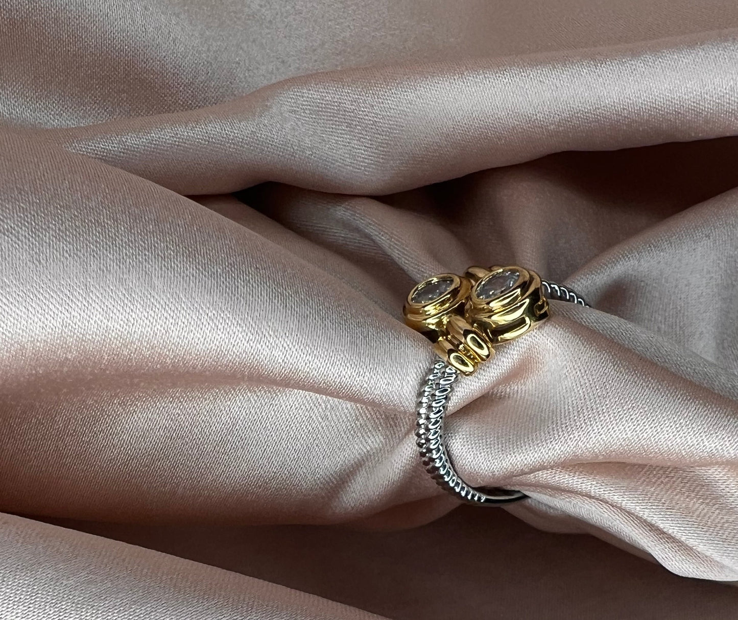 Two-Tone Renaissance Ring