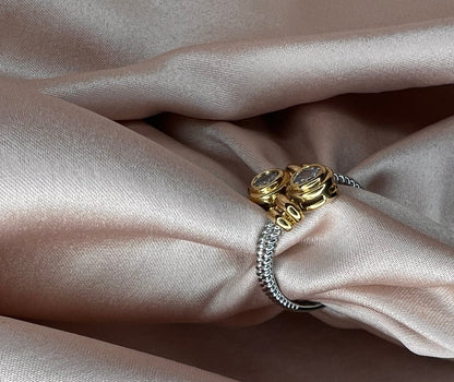 Two-Tone Renaissance Ring