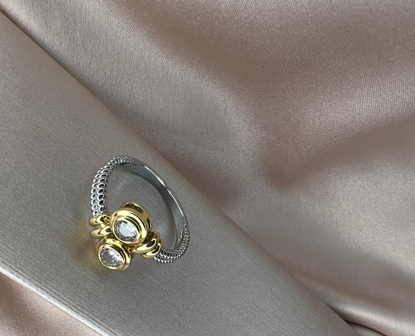 Two-Tone Renaissance Ring