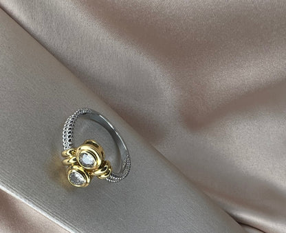 Two-Tone Renaissance Ring