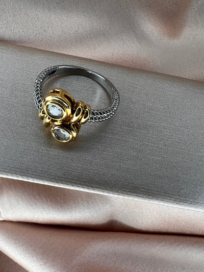 Two-Tone Renaissance Ring