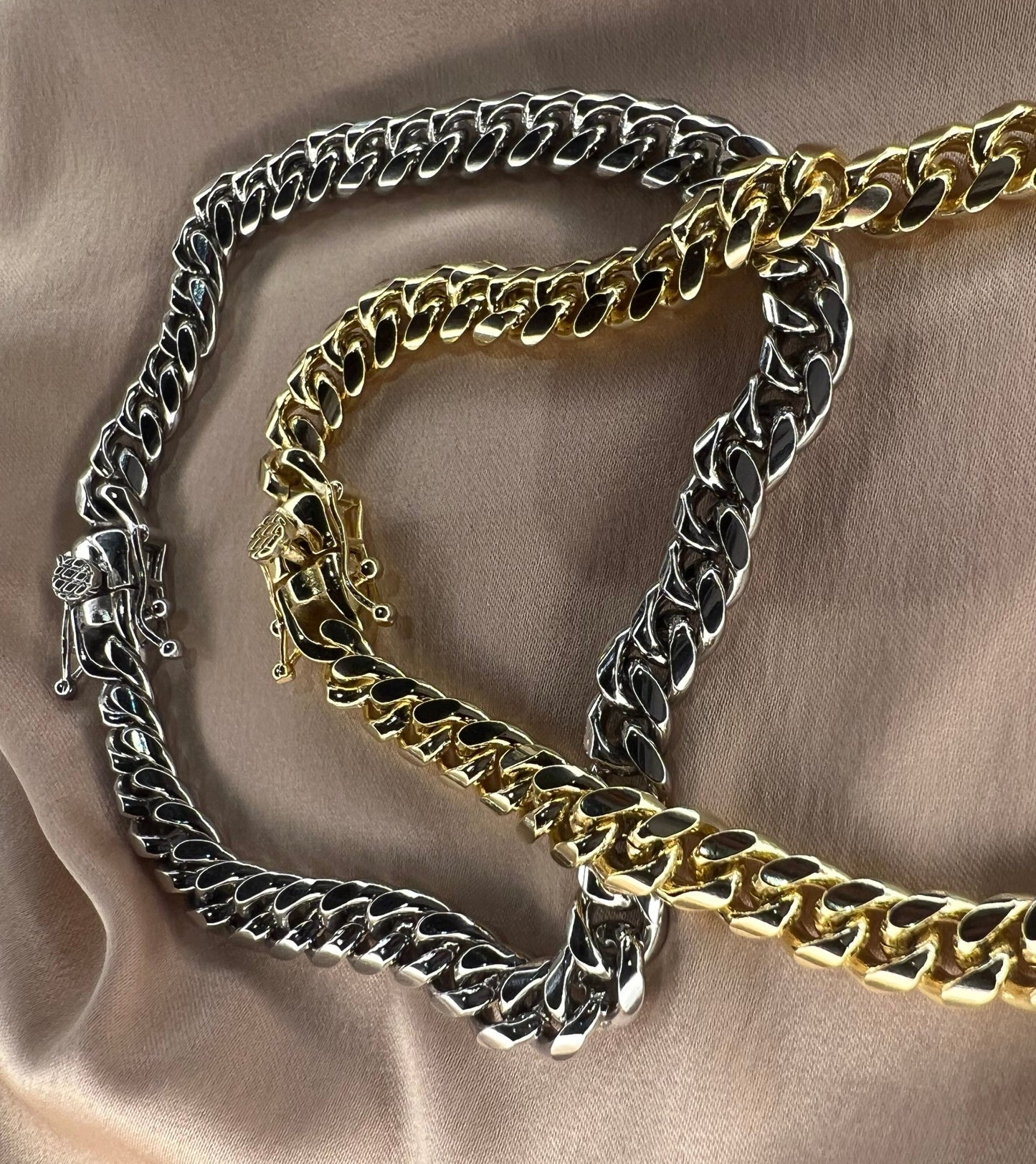 Solid Cuban Link Anklet