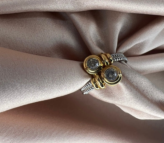 Two-Tone Renaissance Ring