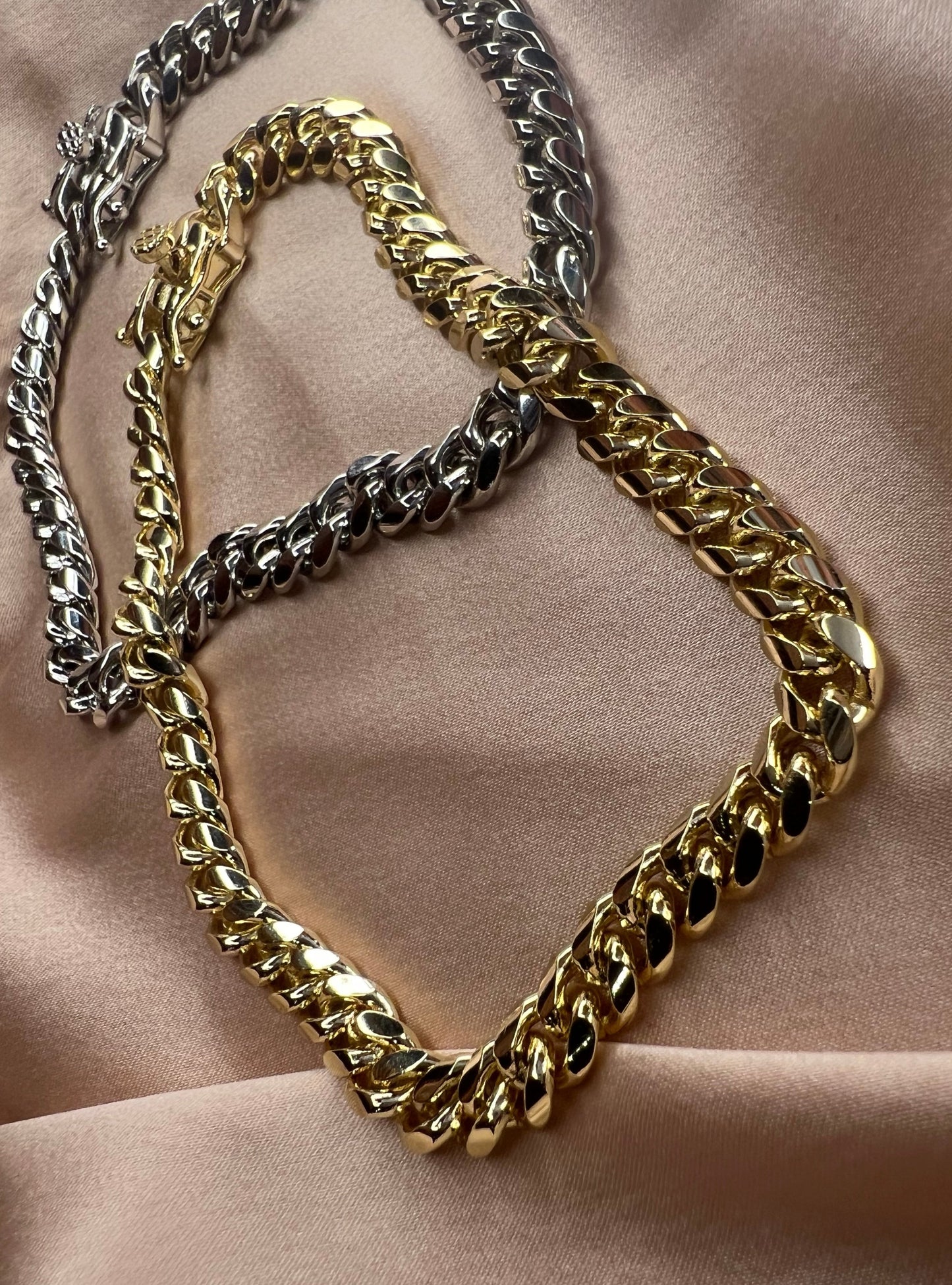 Solid Cuban Link Anklet